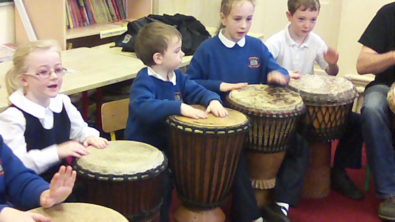 African Drumming Day (30) | Gortanumera National School